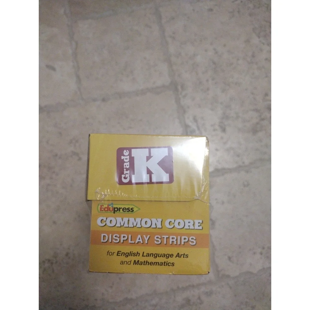 Edupress Common Core Display Strips Grade‎ K For English Language Arts And Math